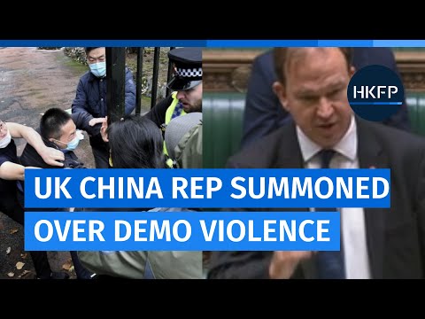 UK's China deputy summoned over consulate violence in Manchester