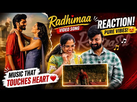 Radhimaa Song Reaction | Sai Abhyankar | Bhagyashri Borse | Vivek | Thejo Bharathwaj | Think indie