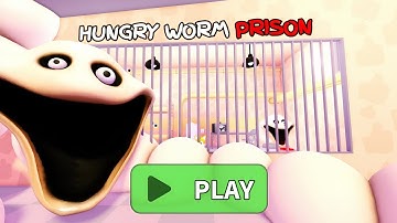 HUNGRY WORM PRISON RUN (OBBY) - ROBLOX GAMING