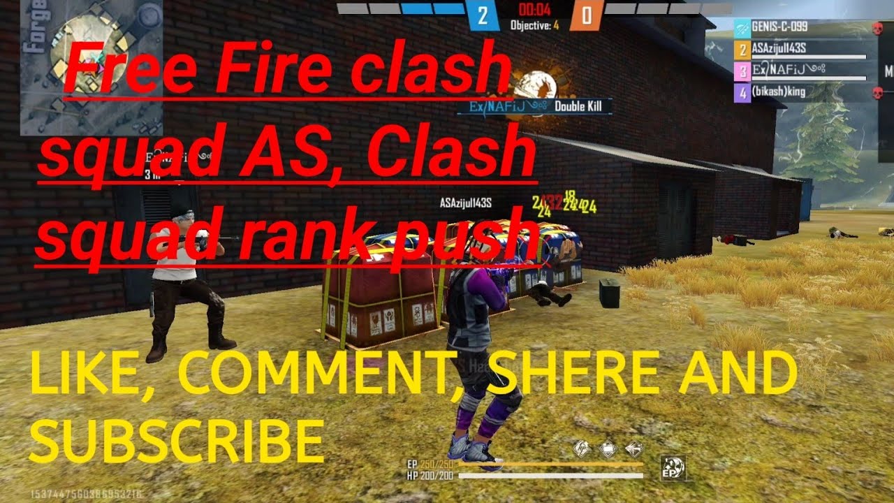 Free Fire clash squad rank tricks || clash squad rank push || clash ...