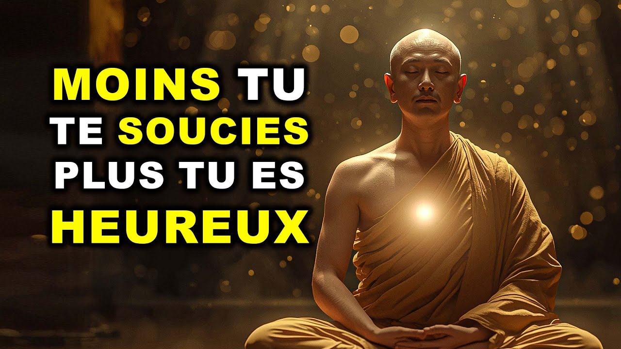 Moins vous vous souciez, plus vous êtes heureux (essayez et vous verrez) | bouddhisme