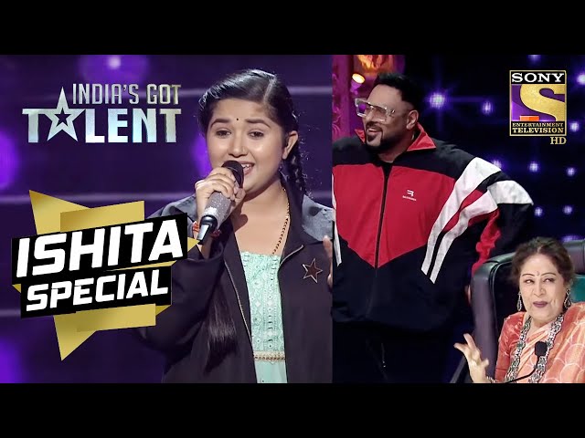 Judges Leave Their Seats To Cheer Up Ishita |India's Got Talent Season 9| Ishita Vishwakarma Special class=