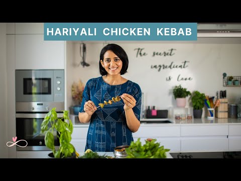 Hariyali Chicken Tikka Recipe || How To Make Green Chicken Tikka Recipe || Infinity Platter || 2021