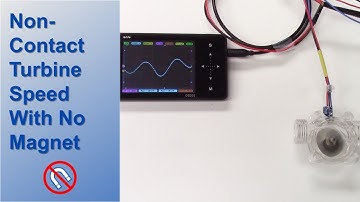 World’s Smallest Magnetic Flowmeter Turbine Sensor: Rotation Sensor With No Magnet