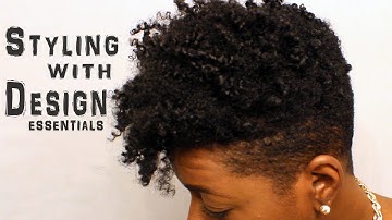Tapered Wash n Go & Twist Out w/Design Essentials
