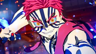 ALL AKAZA COMBOS,SUPER ATTACKS AND ULTIMATE ATTACKS - DEMON SLAYER HINOKAMI CHRONICLES 2 [2K 60 FPS]