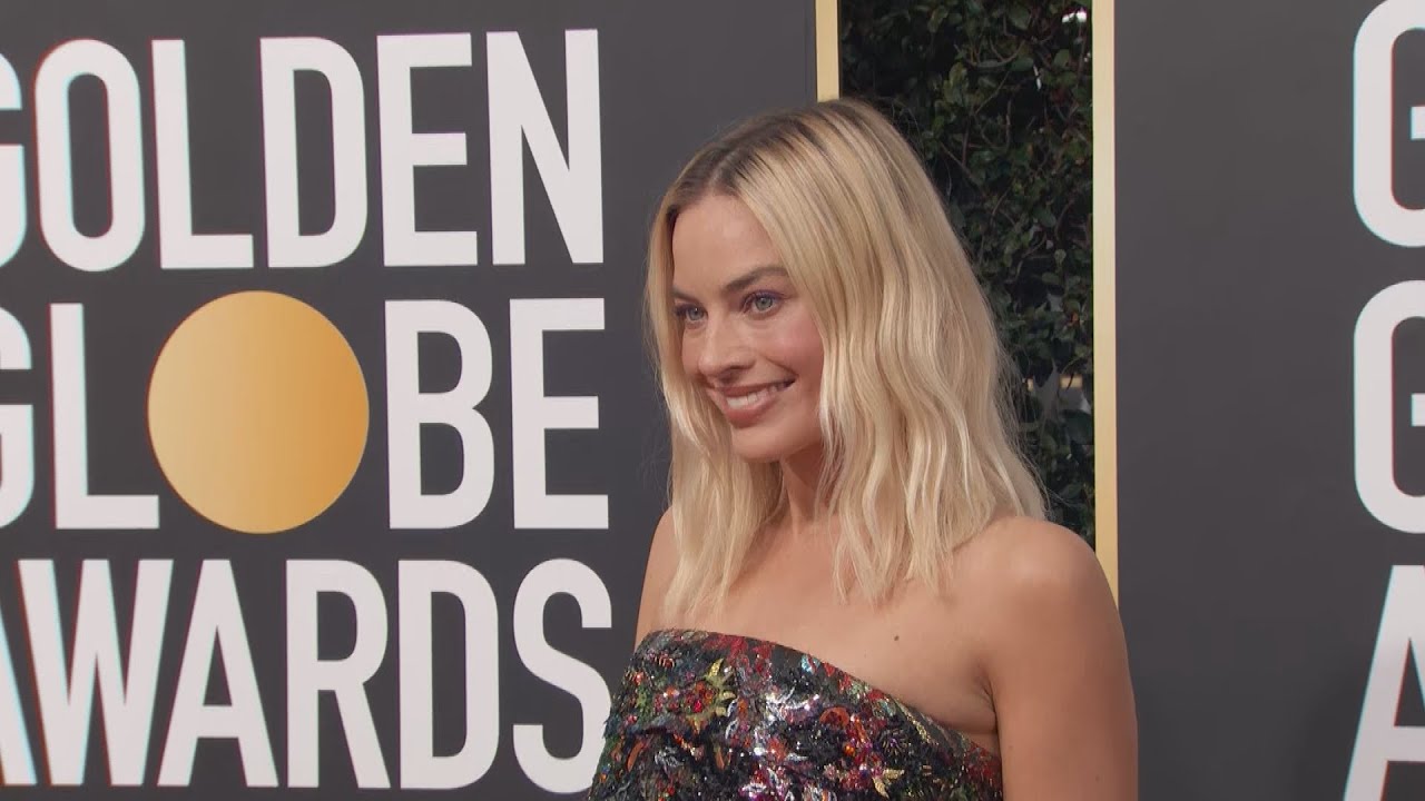 Margot Robbie: The star's Golden Globes gown took over 750 hours