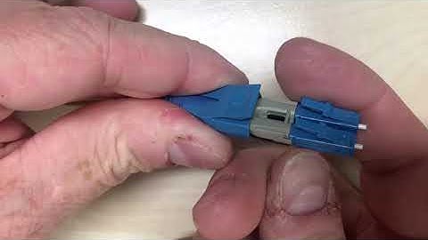 Swapping Transmit and Receive on a Corning LC Plug