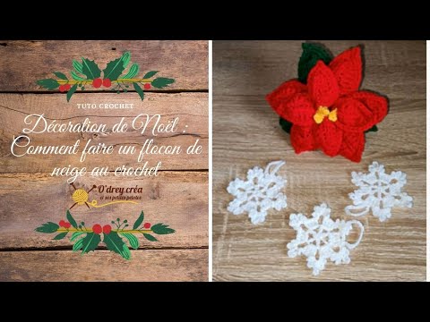 Vidéo: Comment Faire Une Décoration De Flocon De Neige Pour Un Arbre De Noël