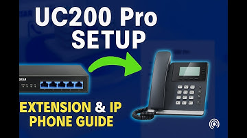 Dinstar UC200 Pro-installatie: extensies configureren en IP-telefoons registreren
