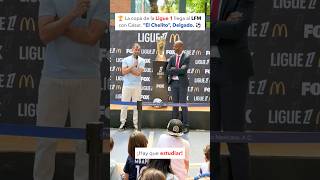 Visita de “El Chelito” Delgado y la Ligue 1 al LFM. #ligue1