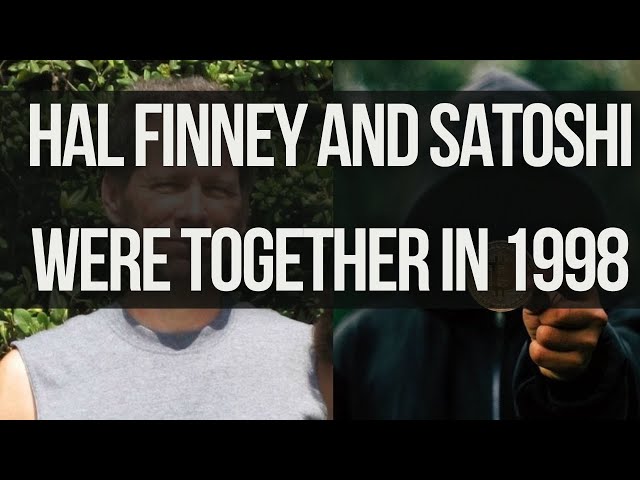 Hal Finney and Satoshi were at a Crypto '98 conference TOGETHER class=