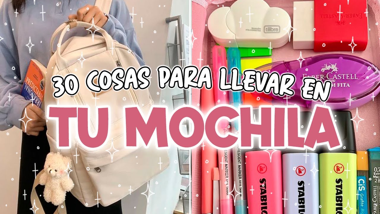 10 útiles escolares que no pueden faltar en la mochila - Merletto