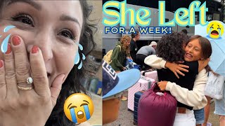 I SENT MY DAUGHTER AWAY ALONE FOR A WEEK π | Freshman Camp Vlog