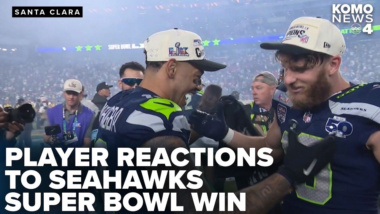 Seahawks players react to dominant Super Bowl victory over New England Patriots