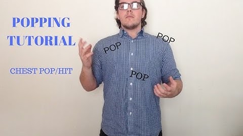 Popping Tutorial (Chest Pop/Chest Hit) For Beginners!!! Learn To Dance To Dubstep Music