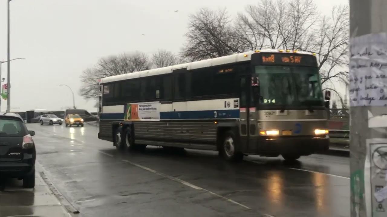 MCI D4500CL 3367 BxM8 departs Bruckner Blvd/White Plains Rd YouTube