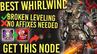 This Build BREAKS Barbarian Leveling In Diablo 4 Lord of Hatred