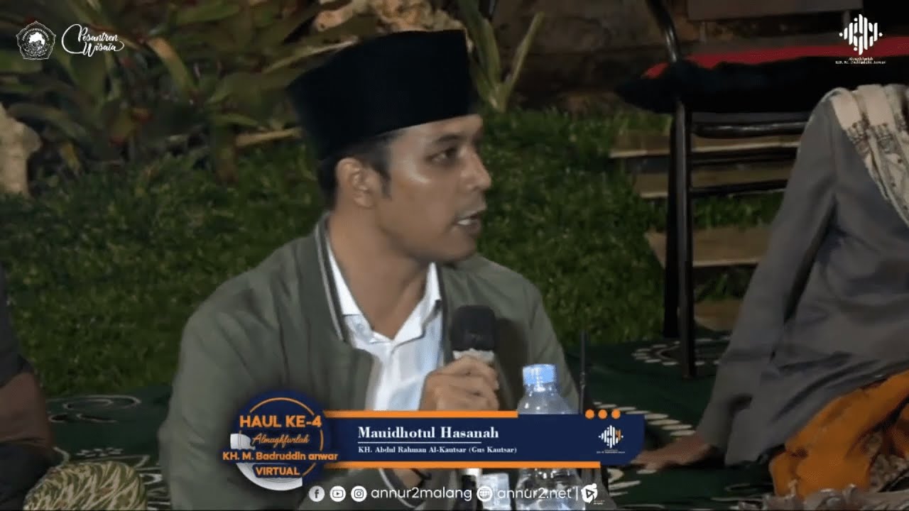 Gus Kautsar Mauidhotul Hasanah Pada Acara Haul Ke-4 KH. M. Badruddin Anwar