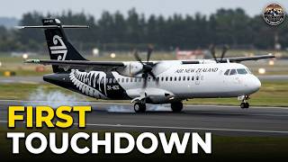 ZK-MZG - Air New Zealand ATR 72-600 Arriving Into Christchurch Airport, New Zealand!