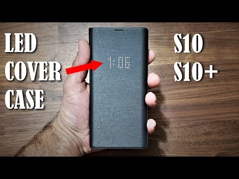Samsung Galaxy S10 Plus Official LED Cover Case - Full Review Samsung Galaxy S10 Plus Official LED Cover Case - Full Review