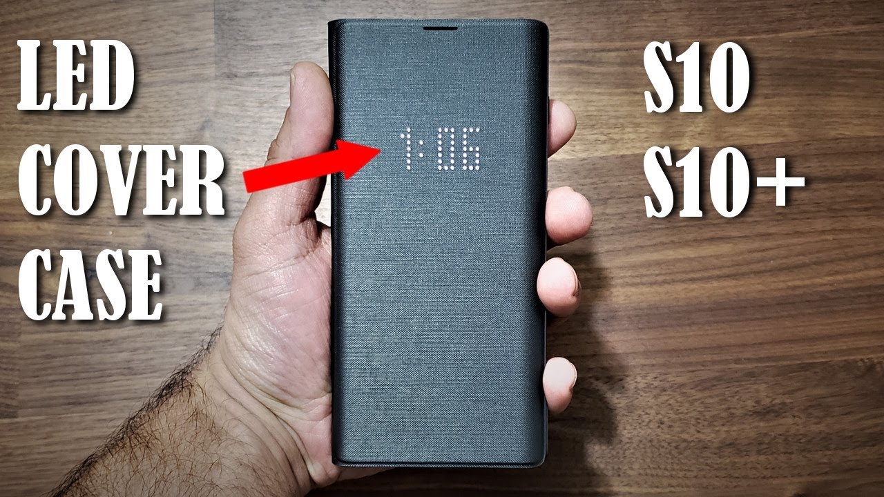 Samsung Galaxy S10 Plus Official Led Cover Case Full Review