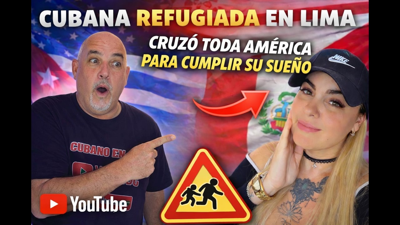 🔥Cruzó TODA AMERICA y hoy es REFUGIADA en Lima 🇨🇺🇵🇪
