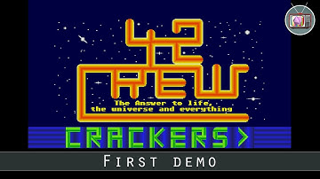 First Demo by 42-Crew, 1987 | Atari ST | 1080p/50fps