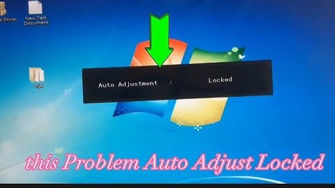 how to unlock samsung monitor auto adjustment