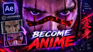 Lockdown Tutorial - Turn Yourself Into an Anime Character in After Effects