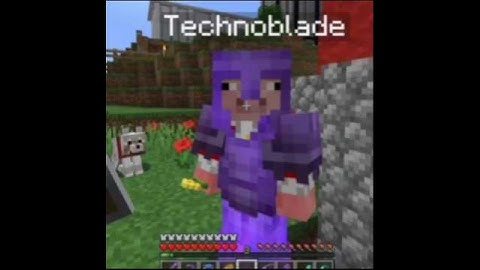 Technoblade Aura #minecraft #shorts
