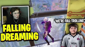 Peterbot & Pollo Start *FULL TROLLING* in Their Pro Duo Scrims