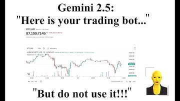 Can Gemini 2 5 Pro create a trading bot and backtest strategies Alpaca API, VectorBT, Python