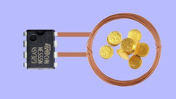 diy metal detector | diy metal detector using ne555 ic