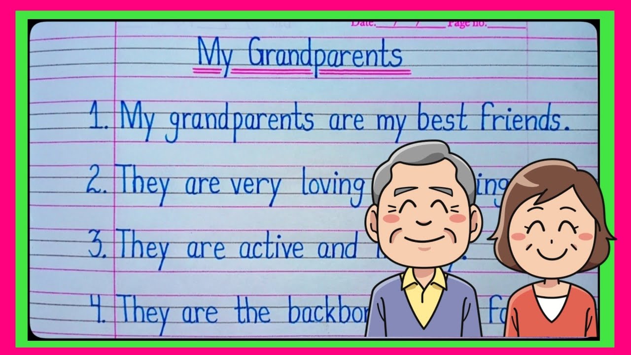 visit my grandparents essay