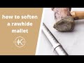 12 Months Of Metal | Rawhide Mallet For Jewellery Making
