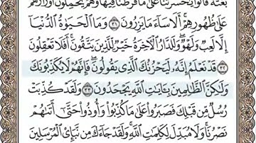 سورة الانعام الصفحة 131 الشيخ محمد صديق المنشاوي