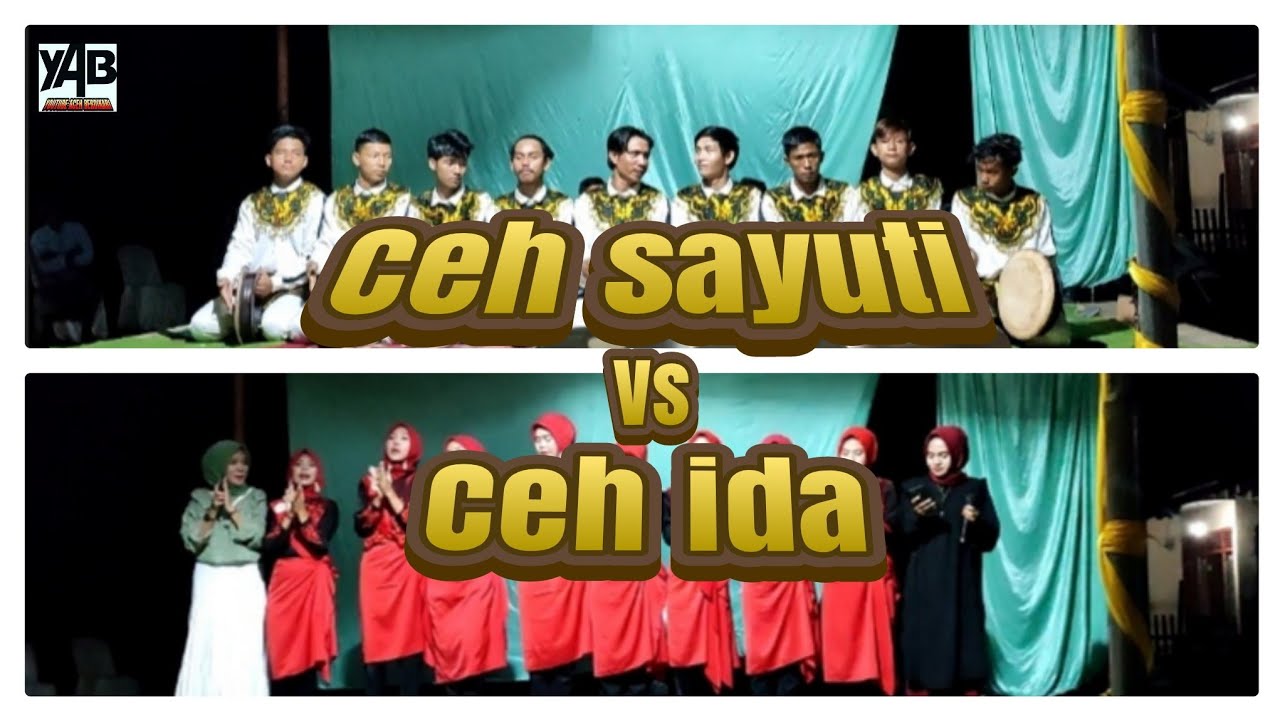 TARI SEUKAT CEH SAYUTI V-S CEH IDA LUCU LUCU