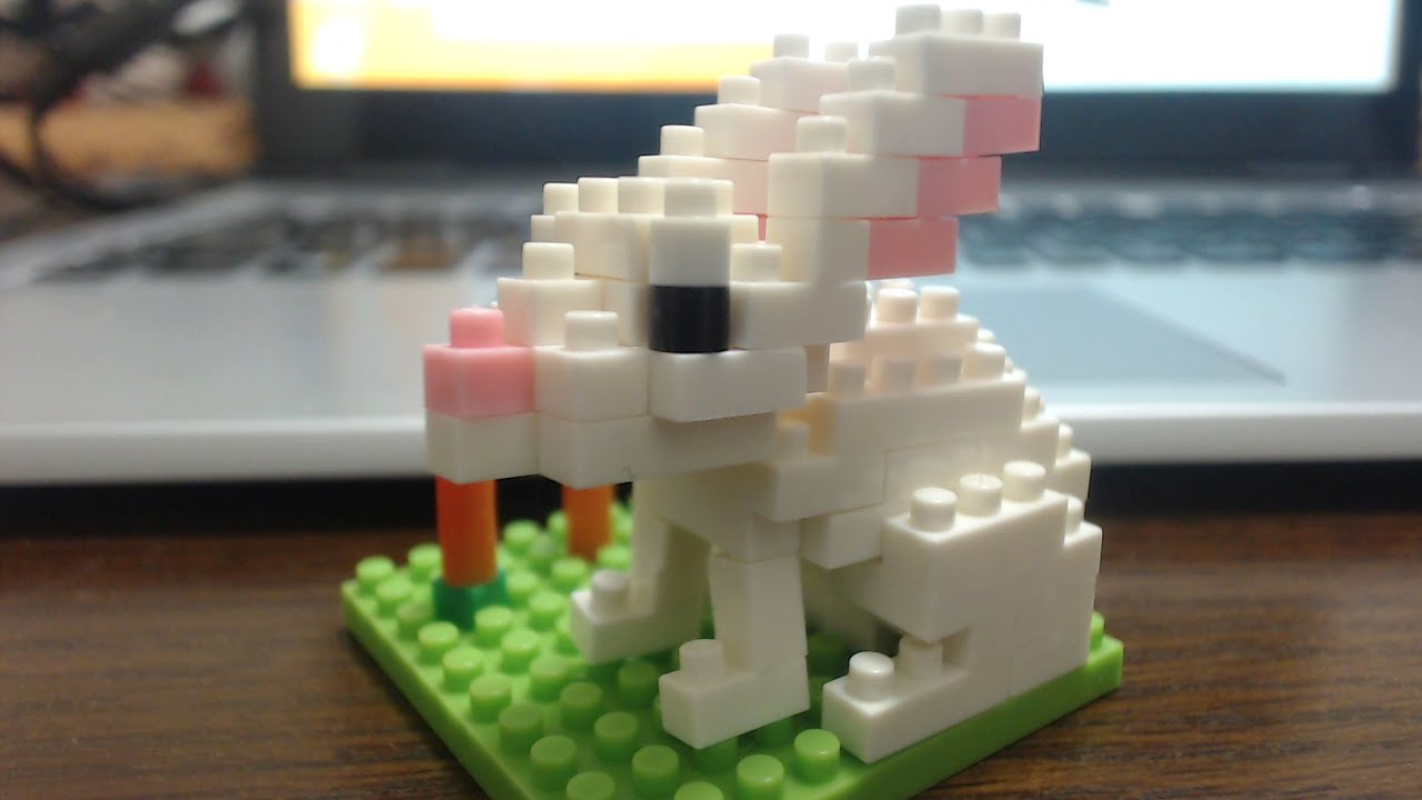 うさぎ ナノブロック作成 Rabbit Nanoblock Youtube