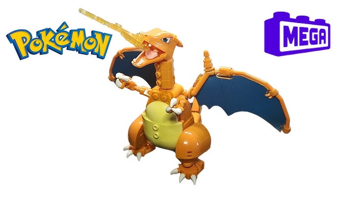 Mega Construx Pokemon Charizard Construction Set with character