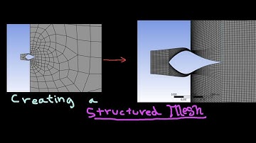 CFD Rocket Nozzle Tutorial : Part 2 - Structured Meshes, Face Splits, and Facemeshing Methods