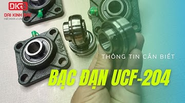 Bạc Đạn UCF 204, Bạc Đạn Dùng Cho Gối Đỡ UCF 204, Bạc Đạn UC 204