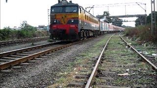 Beloved 22109 Ltt-Nzm Ac Sf Express Raising Dust At Asangaon.