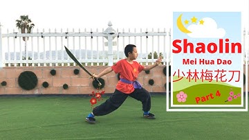 ► Shaolin Kung Fu Training Ep. 27 Shaolin Mei Hua Dao 少林梅花刀 - Part 4