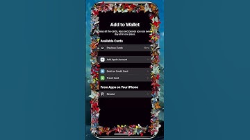 How to Add a Card to Apple Wallet on iPhone (No Apps Needed!) #shorts #iphone #applepay