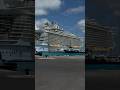 Allure of the Seas & Carnival Vista docked in Aruba #royalcaribbean #youtubeshorts #carnival