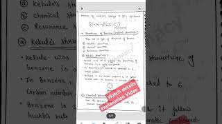 Analytical, Synthetic and Other evidence of structure of benzene #shorts #new #important