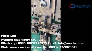 Automatic Steel Wire Square Shape Buckle Making Machine