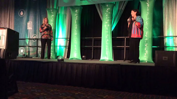 Successful business women Patricia Bach and Collee...