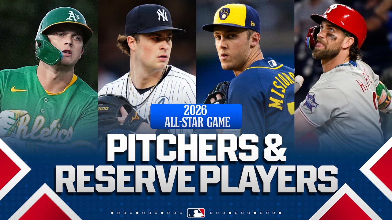 2026 MLB All-Star Game Pitchers & Reserve Players! 🤩 (Ft. Bryce Harper, Cam Schlittler and more!)
